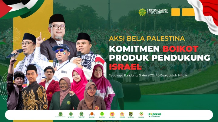 Aksi Bela Palestina, Persatuan Islam Kabupaten Pemalang Mengajak Turun Aksi